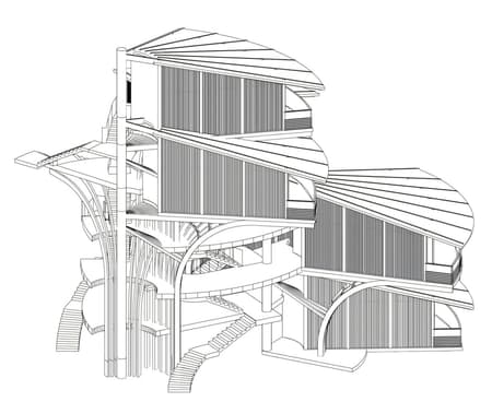 Tree house Design of Nanxi Happy Pastoral Wild Hotel 